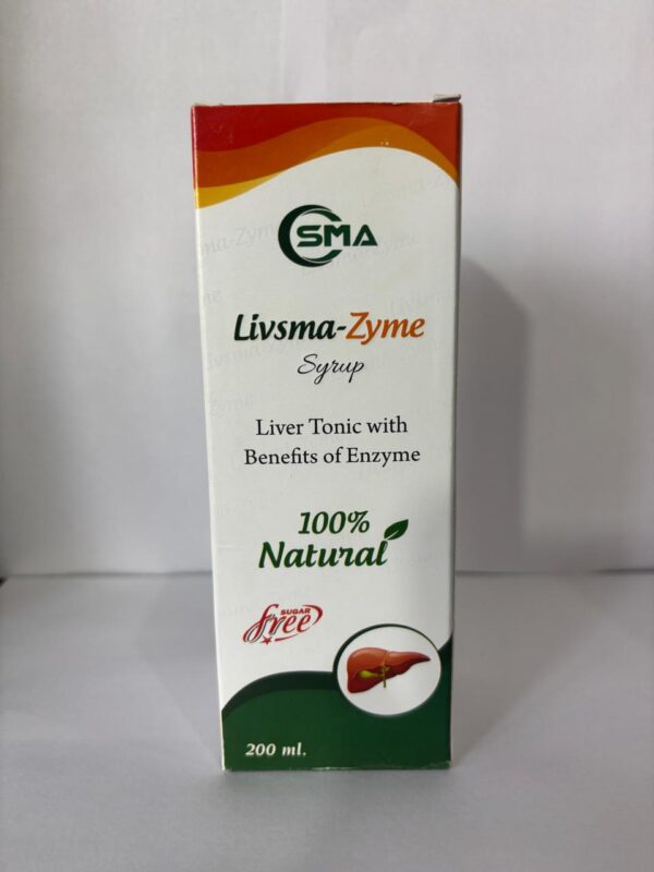 SMA Livsma-Zyme Syrup – Ayurvedic Liver Tonic with Enzyme