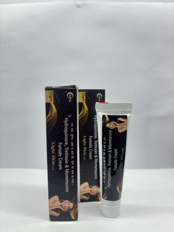 Hydroquinone, Tretinoin & Mometasone Furoate Cream