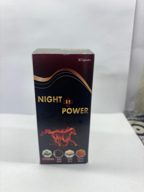 Night S Power Capsules – Herbal Stamina & Vitality Booster